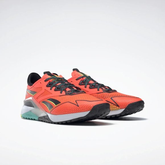 Reebok Men's Orange Black Nano X2 Tr Adventure Shoes Size 14 us GY2116